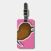 キーウィの鳥 ラゲッジタグ (正面縦)