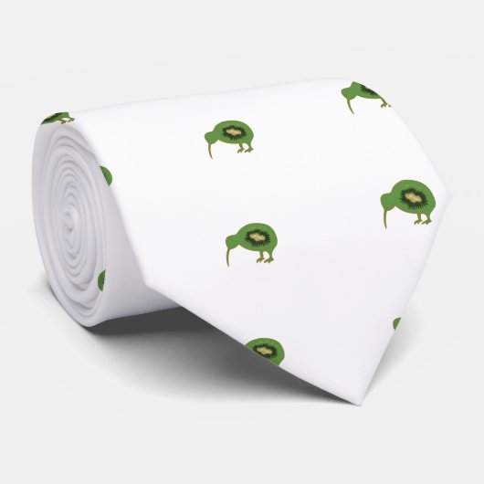 キーウィのnzのキーウィフルーツ ネクタイ (ロール)