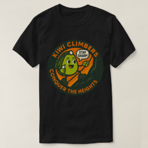 キーウィクライマーズは頂上を征服する Tシャツ