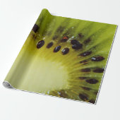 キーウィフルーツのクローズアップの写真 ラッピングペーパー (アンロールド)