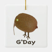 キーウィフルーツバード・G'Day オーナメント (裏面)
