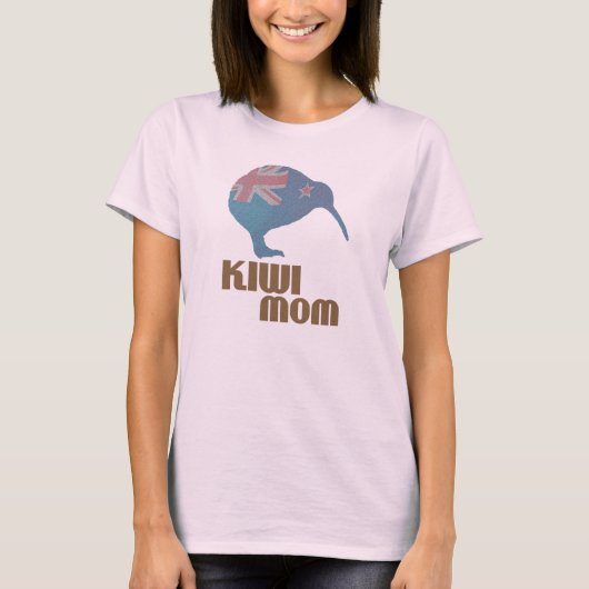 キーウィママ 女性用Tシャツ Tシャツ (正面)