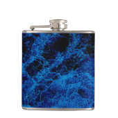 "キーウィライフスタイル"の-僅か青いSlice#2 フラスク (正面)