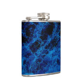 "キーウィライフスタイル"の-僅か青いSlice#2 フラスク (右)