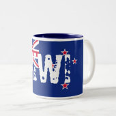 キーウィ ツートーンマグカップ (正面右)