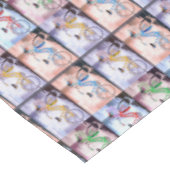 キーウェスト・バイク・パターン テーブルクロス (アングル)