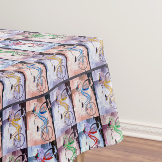 キーウェスト・バイク・パターン テーブルクロス (インサイチュ)
