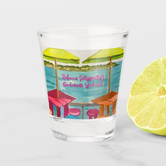 キーウェスト・バイブス・ブライズ・ウィークエンド ショットグラス (正面)
