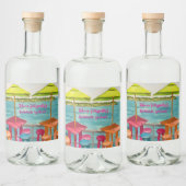 キーウェスト ヴァイブス ブライズパーティー ウィークエンド リキュールボトルラベル (ボトル)