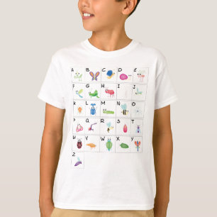 キーコード-虫 Tシャツ