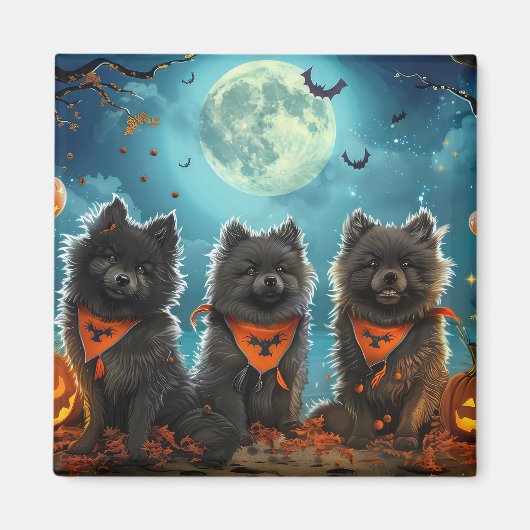 キーシェンド ハロウィン スプーキー マグネット (正面)
