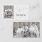 キーションズアットザゲ絵画ートズオリジナルドッグアート 名刺 (正面/裏面)