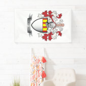 キースの家紋の紋章付き外衣 横断幕 (インサイチュ)