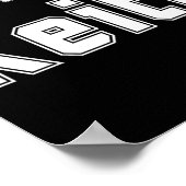 キースの所有物 面白いブライズメイド ギフト ブリ ポスター (角)