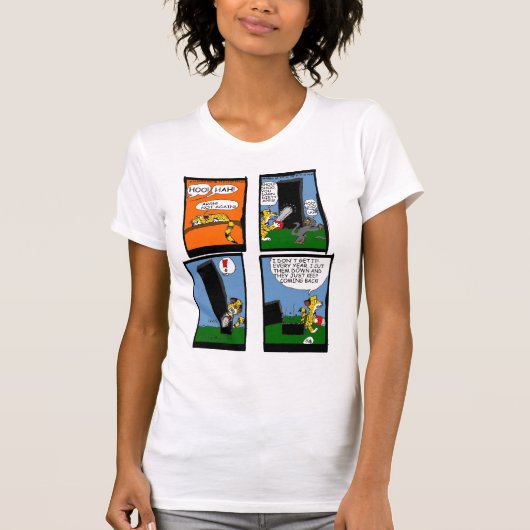 キースの水潜り鳥対。 一枚岩的組織 Tシャツ (正面)