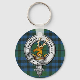 キースクレストとタータンチェック キーホルダー