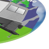 キーストンハイドアウトトラベルトレーラーデザイン カッティングボード (角)