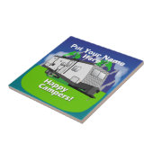 キーストンハイドアウトトラベルトレーラーデザイン タイル (側面)