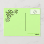 キーストーンコロラドグリーンテーマスキー葉書 ポストカード (裏面)