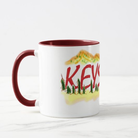 キーストーンコロラドコーヒーマグ マグカップ (左)
