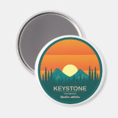 キーストーンコロラドスキーリゾート マグネット (正面/裏面)