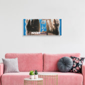 キーストーンコロラドスキーリフトキャンバス キャンバスプリント (インサイチュ (リビング))