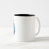 キーストーンコロラドマウンテンスキーゴーグル ツートーンマグカップ (正面右)