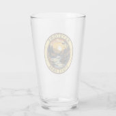 キーストーン州パークペンシルバニア旅行アートバッジ タンブラーグラス (裏面)