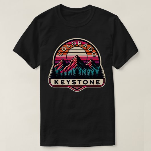 キーストーン1 Tシャツ (デザイン正面)
