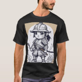 キースハリングスタイルウィザードティー Tシャツ (正面)