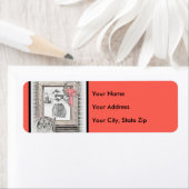 キースホンドクリスマスウィンター絵画ウインドウズドッグアート ラベル (インサイチュ)