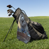 キースホンドスノースイクリスマスデコール ゴルフタオル (グリーン)