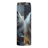 キースホンドスノースイクリスマスデコール タンブラー (裏面)