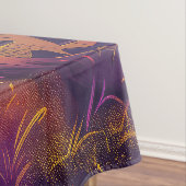 キースホンド不気味ドッグハロウィーン魔女とカボチャ テーブルクロス (インサイチュ)