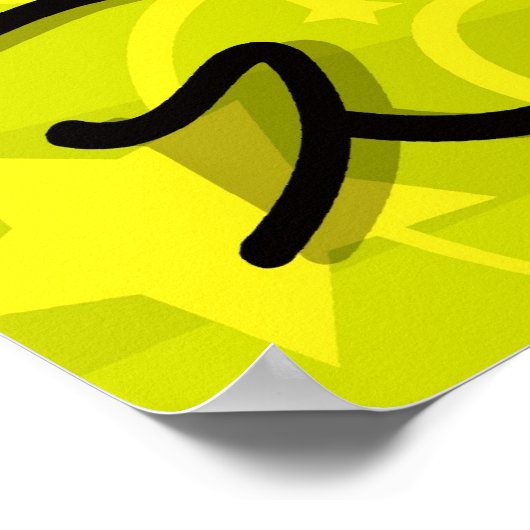 キース日本の ポスター (角)