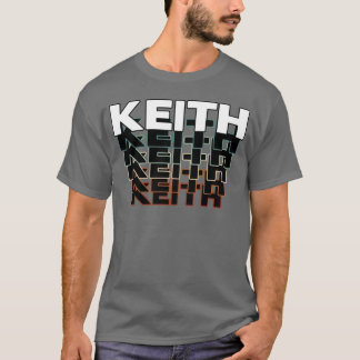 キース おもしろ レトロ ヴィンテージ 日没 キース 80年代 90年代 男子 Tシャツ