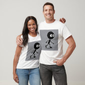 キース・ハリングx紙カートゥーンのロゴTシャツ» Tシャツ (ユニセックス)