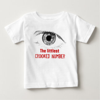 キース・モリスと曲がったナンバーズのベビー服 ベビーTシャツ