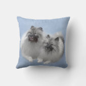 キーズのオリジナル絵を描アニマルアート クッション (裏面)