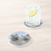 キーズのオリジナル絵を描アニマルアート コースター (側面)