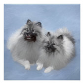 キーズのオリジナル絵を描アニマルアート ポスター (正面)