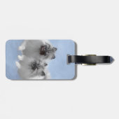 キーズのオリジナル絵を描アニマルアート ラゲッジタグ (裏面横)