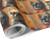 キーソンとハートバラバレンタインデー ラッピングペーパー (ロールコーナー)