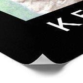 キーソンウォーターカラーポートレート ポスター (角)