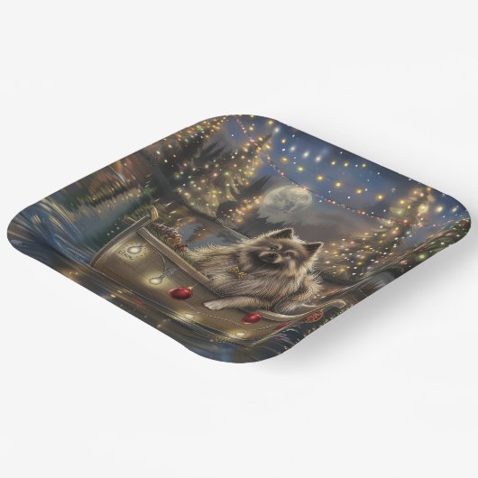 キーソンクリスマスフェスティバル航海 ペーパープレート (傾斜あり)