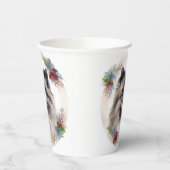 キーソンクリスマスリースフェスティバルカップ 紙コップ (左)