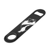 キーソングラフィックス – かわいいオリジナルドッグアート スピード栓抜き (裏面アングル)