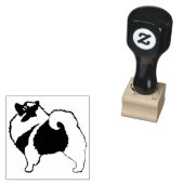 キーソングラフィックス – かわいいオリジナルドッグアート ラバースタンプ (押印)