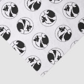 キーソングラフィック概要可愛いオリジナルペットドッグアート 薄葉紙 (詳細)