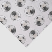 キーソンスケッチキーズパピーかわいいオリジナルドッグアート 薄葉紙 (詳細)